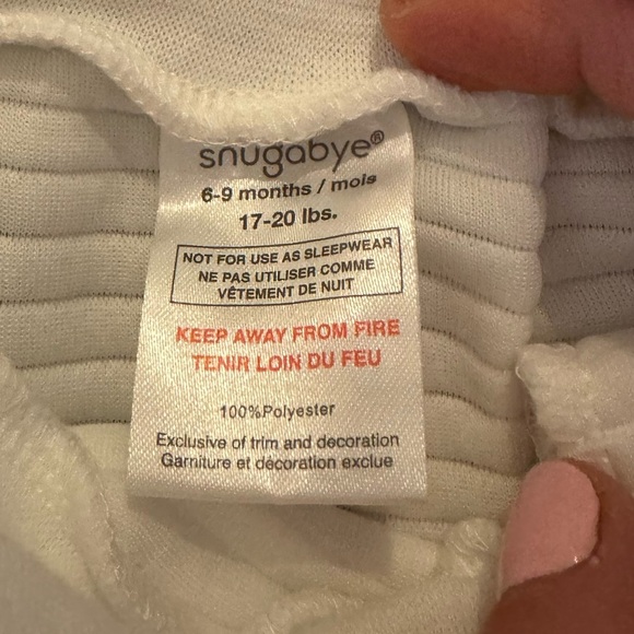 NWT Snugabye Baby Long Sleeve & Pants Set Sz. 6-9 months - Picture 4 of 6